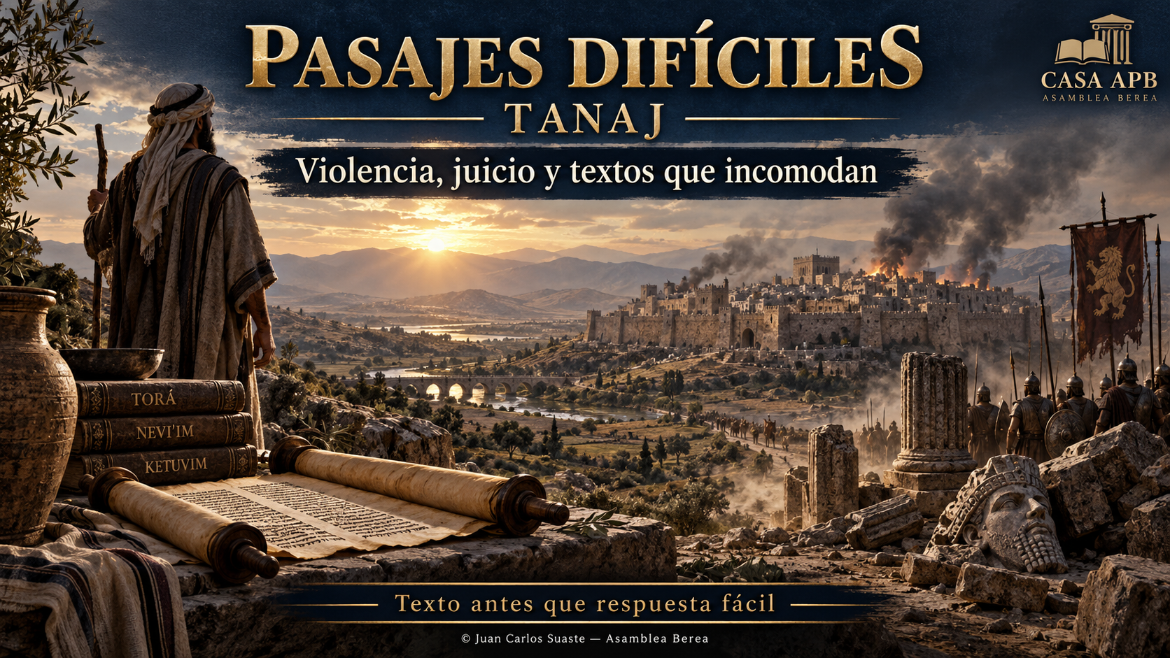 PASAJES DIFÍCILES · TANAJ Violencia, juicio y textos que incomodan