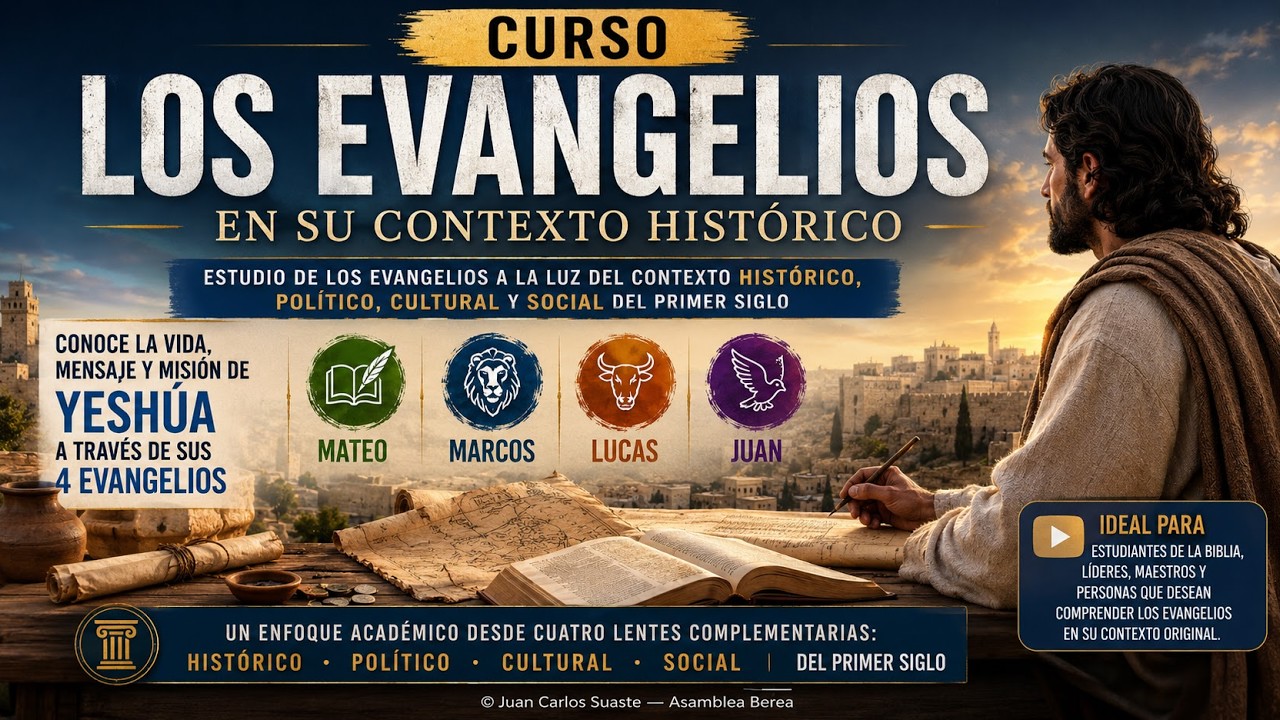 Los Cuatro Evangelios | Mateo, Marcos, Lucas y Juan en contexto